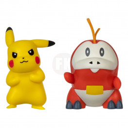 Pokémon Gen IX Battle figúrka Pack Mini figúrka 2-Pack Pikachu & Fuecoco 5 cm